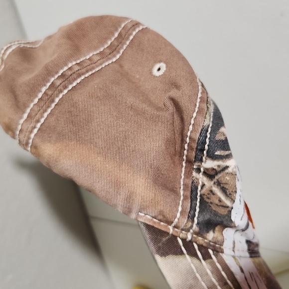 Paramont Outdoors Hat Team Realtree Camo Distressed Rounded Brim 86 - Picture 13 of 14